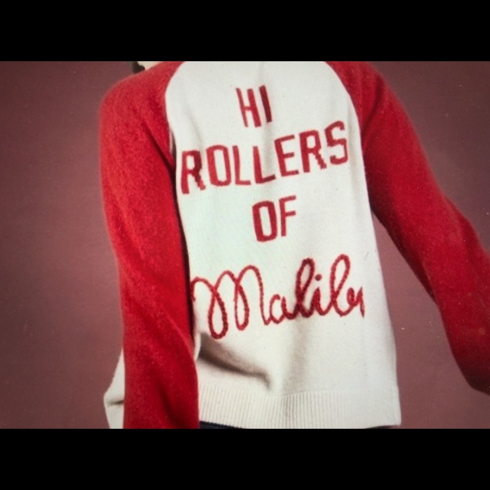 Raddest very rare Malibu sweater jacket on the market!